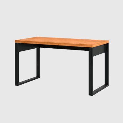 Mesa Industrial Brooklyn – Madeira e Aço